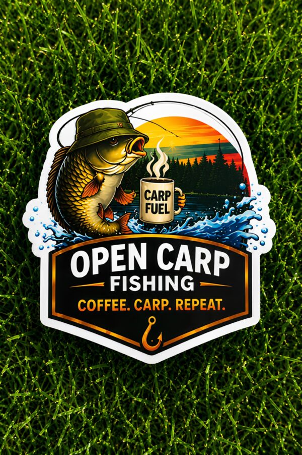 1 Automobilio lipdukas Coffe. Carp. Repeat