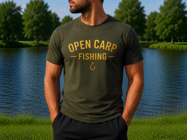 Klasikiniai marškinėliai  Opencarpfishing